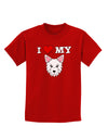 I Heart My - Cute Westie Dog Childrens Dark T-Shirt by TooLoud-Childrens T-Shirt-TooLoud-Red-X-Small-Davson Sales