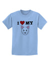 I Heart My - Cute Westie Dog Childrens T-Shirt by TooLoud-Childrens T-Shirt-TooLoud-Light-Blue-X-Small-Davson Sales