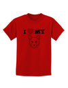 I Heart My - Cute Westie Dog Childrens T-Shirt by TooLoud-Childrens T-Shirt-TooLoud-Red-X-Small-Davson Sales