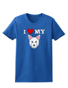 I Heart My - Cute Westie Dog Womens Dark T-Shirt by TooLoud-Womens T-Shirt-TooLoud-Royal-Blue-X-Small-Davson Sales