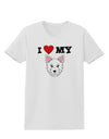 I Heart My - Cute Westie Dog Womens T-Shirt by TooLoud-Womens T-Shirt-TooLoud-White-X-Small-Davson Sales