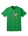 I Heart My Daughter - Autism Awareness Adult Dark T-Shirt by TooLoud-Mens T-Shirt-TooLoud-Kelly-Green-Small-Davson Sales