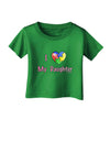 I Heart My Daughter - Autism Awareness Infant T-Shirt Dark by TooLoud-Infant T-Shirt-TooLoud-Clover-Green-06-Months-Davson Sales