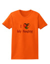I Heart My Daughter - Autism Awareness Womens T-Shirt by TooLoud-Womens T-Shirt-TooLoud-Orange-X-Small-Davson Sales