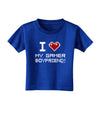 I Heart My Gamer Boyfriend Toddler T-Shirt Dark-Toddler T-Shirt-TooLoud-Royal-Blue-2T-Davson Sales