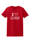 I Heart My Gamer Girlfriend Womens Dark T-Shirt-TooLoud-Red-X-Small-Davson Sales