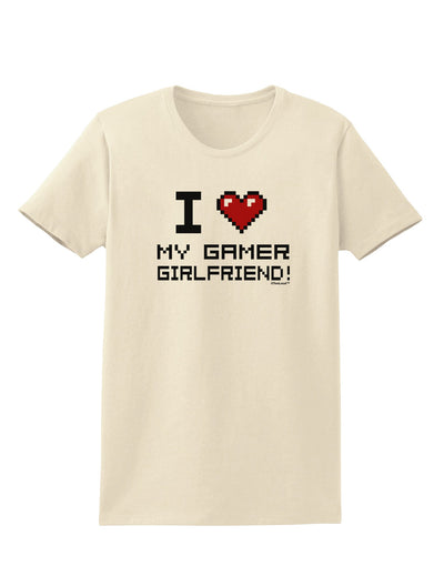 I Heart My Gamer Girlfriend Womens T-Shirt-Womens T-Shirt-TooLoud-Natural-X-Small-Davson Sales