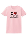 I Heart My Gamer Girlfriend Womens T-Shirt-Womens T-Shirt-TooLoud-PalePink-X-Small-Davson Sales