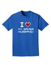 I Heart My Gamer Husband Adult Dark T-Shirt-Mens T-Shirt-TooLoud-Royal-Blue-Small-Davson Sales