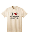 I Heart My Gamer Husband Adult T-Shirt-Mens T-Shirt-TooLoud-Natural-Small-Davson Sales