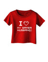 I Heart My Gamer Husband Infant T-Shirt Dark-Infant T-Shirt-TooLoud-Red-06-Months-Davson Sales