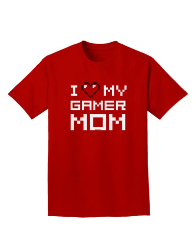 I Heart My Gamer Mom Adult Dark T-Shirt by TooLoud-Mens T-Shirt-TooLoud-Red-Small-Davson Sales