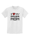 I Heart My Gamer Mom Childrens T-Shirt by TooLoud-Childrens T-Shirt-TooLoud-White-X-Small-Davson Sales