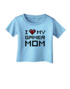 I Heart My Gamer Mom Infant T-Shirt by TooLoud-Infant T-Shirt-TooLoud-Aquatic-Blue-06-Months-Davson Sales