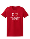 I Heart My Gamer Wife Womens Dark T-Shirt-TooLoud-Red-X-Small-Davson Sales