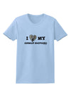 I Heart My German Shepherd Womens T-Shirt-Womens T-Shirt-TooLoud-Light-Blue-X-Small-Davson Sales