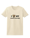 I Heart My German Shepherd Womens T-Shirt-Womens T-Shirt-TooLoud-Natural-X-Small-Davson Sales