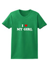 I Heart My Girl - Matching Couples Design Womens Dark T-Shirt by TooLoud-Womens T-Shirt-TooLoud-Kelly-Green-X-Small-Davson Sales