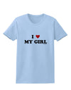 I Heart My Girl - Matching Couples Design Womens T-Shirt by TooLoud-Womens T-Shirt-TooLoud-Light-Blue-X-Small-Davson Sales