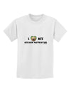 I Heart My Golden Retriever Childrens T-Shirt-Childrens T-Shirt-TooLoud-White-X-Small-Davson Sales