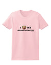 I Heart My Golden Retriever Womens T-Shirt-Womens T-Shirt-TooLoud-PalePink-X-Small-Davson Sales