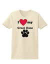 I Heart My Great Dane Womens T-Shirt by TooLoud-TooLoud-Natural-X-Small-Davson Sales