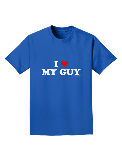 I Heart My Guy Adult Dark T-Shirt by TooLoud-Mens T-Shirt-TooLoud-Royal-Blue-Small-Davson Sales