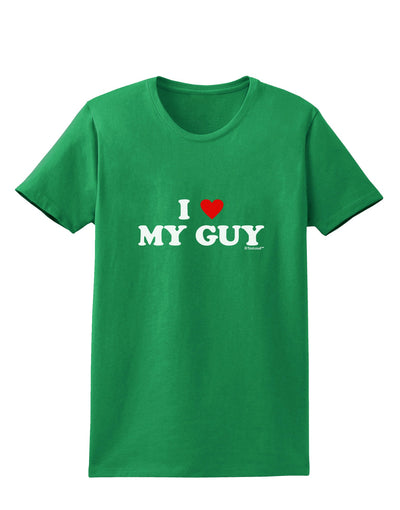 I Heart My Guy Womens Dark T-Shirt by TooLoud-Womens T-Shirt-TooLoud-Kelly-Green-X-Small-Davson Sales