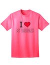 I Heart My Husband Adult Mens and Womens T-Shirt-Womens T-Shirt-TooLoud-Neon Pink-Small-Davson Sales