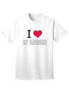 I Heart My Husband Adult Mens and Womens T-Shirt-Womens T-Shirt-TooLoud-White-Small-Davson Sales