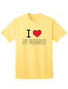 I Heart My Husband Adult Mens and Womens T-Shirt-Womens T-Shirt-TooLoud-Yellow-Small-Davson Sales