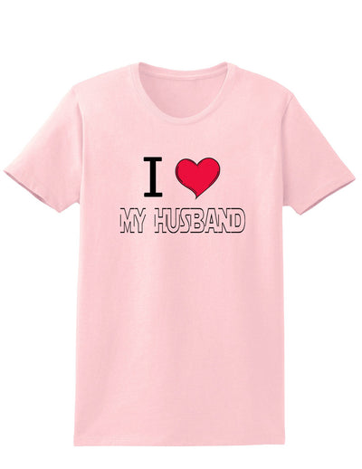 I Heart My Husband Adult Womens T-Shirt-Womens T-Shirt-TooLoud-Pale Pink-Small-Davson Sales