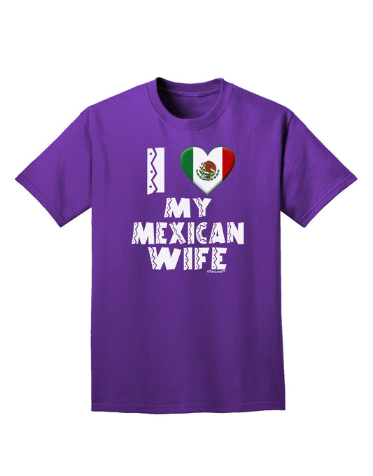 I Heart My Mexican Wife Adult Dark T-Shirt by TooLoud-Mens T-Shirt-TooLoud-Purple-Small-Davson Sales