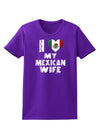 I Heart My Mexican Wife Womens Dark T-Shirt by TooLoud-Womens T-Shirt-TooLoud-Purple-X-Small-Davson Sales