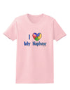 I Heart My Nephew - Autism Awareness Womens T-Shirt by TooLoud-Womens T-Shirt-TooLoud-PalePink-X-Small-Davson Sales