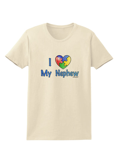 I Heart My Nephew - Autism Awareness Womens T-Shirt by TooLoud-Womens T-Shirt-TooLoud-Natural-X-Small-Davson Sales