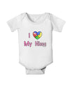 I Heart My Niece - Autism Awareness Baby Romper Bodysuit by TooLoud-Baby Romper-TooLoud-White-06-Months-Davson Sales