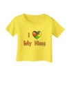 I Heart My Niece - Autism Awareness Infant T-Shirt by TooLoud-Infant T-Shirt-TooLoud-Yellow-06-Months-Davson Sales