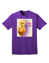 I Heart My Rooster Adult Dark T-Shirt-Mens T-Shirt-TooLoud-Purple-Small-Davson Sales