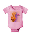 I Heart My Rooster Baby Romper Bodysuit-Baby Romper-TooLoud-Pink-06-Months-Davson Sales