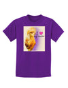 I Heart My Rooster Childrens Dark T-Shirt-Childrens T-Shirt-TooLoud-Purple-X-Small-Davson Sales