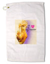 I Heart My Rooster Premium Cotton Golf Towel - 16" x 25"-Golf Towel-TooLoud-Davson Sales