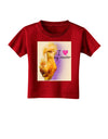 I Heart My Rooster Toddler T-Shirt Dark-Toddler T-Shirt-TooLoud-Red-2T-Davson Sales