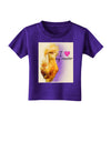 I Heart My Rooster Toddler T-Shirt Dark-Toddler T-Shirt-TooLoud-Purple-2T-Davson Sales