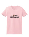 I Heart My Rottweiler Womens T-Shirt by TooLoud-Womens T-Shirt-TooLoud-PalePink-X-Small-Davson Sales