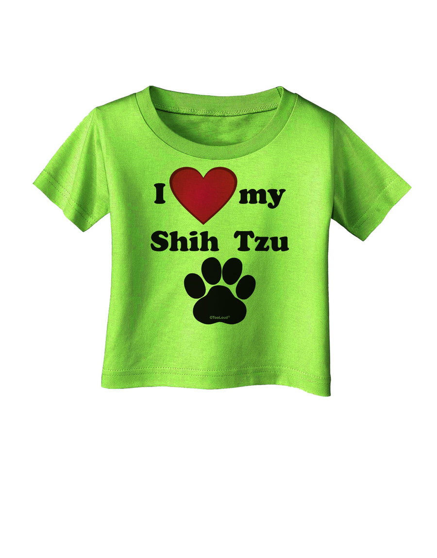 I Heart My Shih Tzu Infant T-Shirt by TooLoud-TooLoud-White-06-Months-Davson Sales