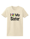 I Heart My Sister - Autism Awareness Womens T-Shirt by TooLoud-Womens T-Shirt-TooLoud-Natural-X-Small-Davson Sales