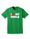 I Heart My Uncle Adult Dark T-Shirt by TooLoud-Mens T-Shirt-TooLoud-Kelly-Green-Small-Davson Sales