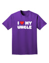 I Heart My Uncle Adult Dark T-Shirt by TooLoud-Mens T-Shirt-TooLoud-Purple-Small-Davson Sales