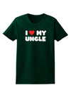 I Heart My Uncle Womens Dark T-Shirt by TooLoud-Womens T-Shirt-TooLoud-Forest-Green-Small-Davson Sales